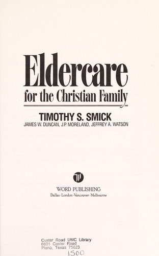 Eldercare for the Christian family