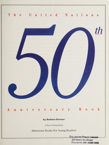 The United Nations 50th anniversary book