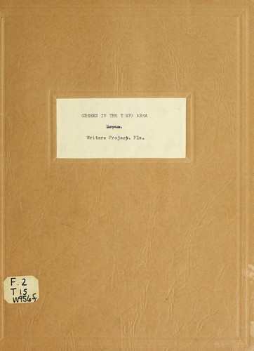 Folklore of Greeks in the Tampa area