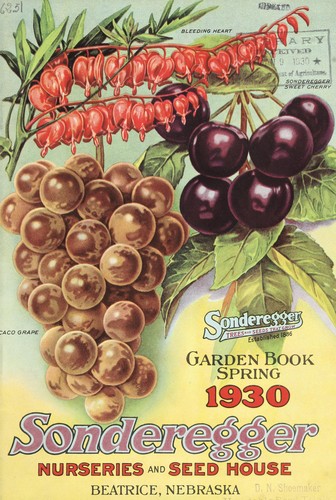 Garden book, spring 1930
