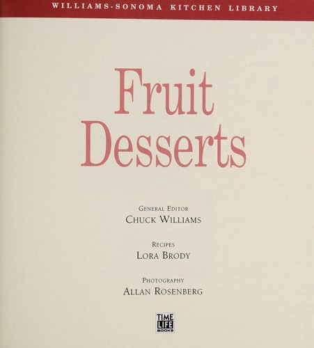 Fruit desserts