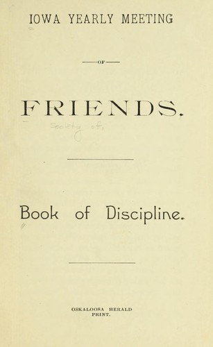 Book of discipline