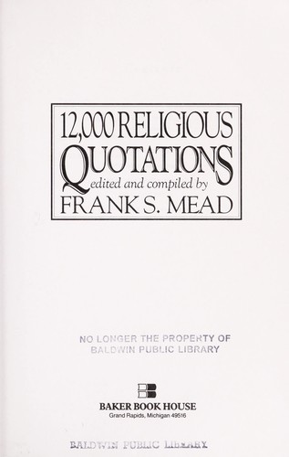 12,000 Religious Quotations