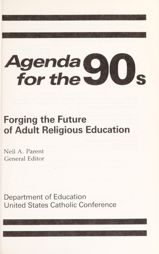 Agenda for the 90s
