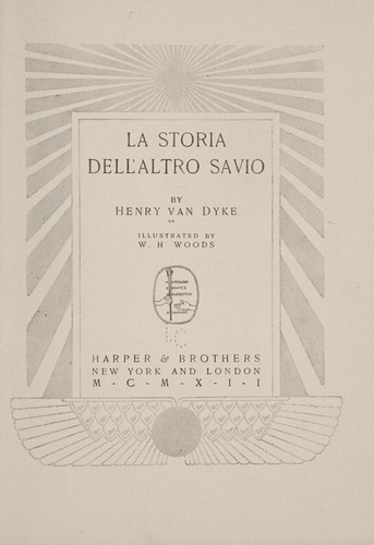 La storia dell' altro savio