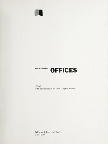 Interiors book of offices