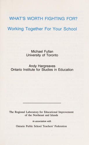 What's worth fighting for?