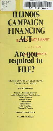 Illinois campaign financing act