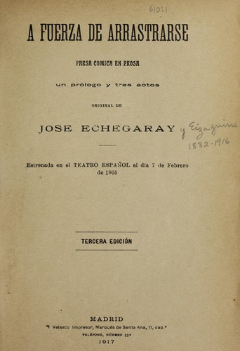 A fuerza de arrastrarse