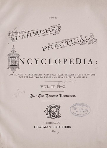 The Farmers' practical encyclopedia