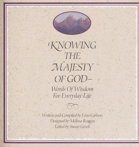 Knowing the majesty of God