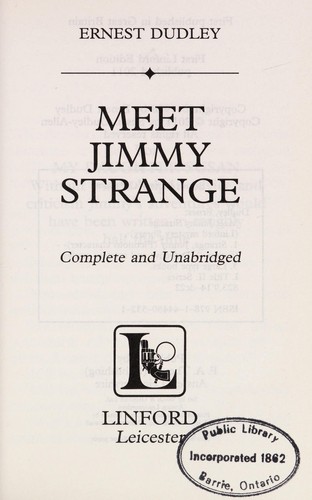 Meet Jimmy Strange