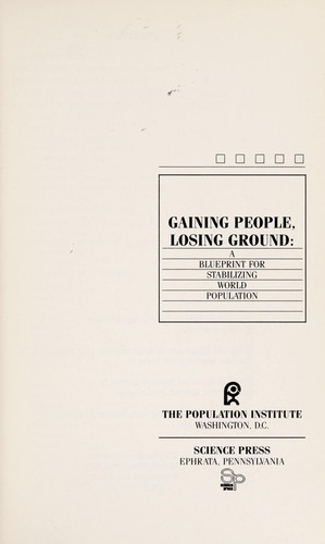 Gaining people, losing ground
