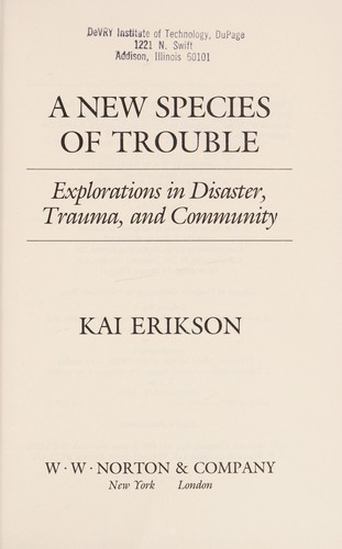 A new species of trouble