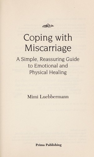Coping With Miscarriage