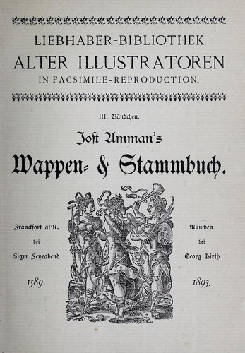 Jost Amman's Wappen- & Stammbuch