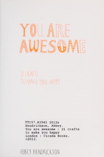 You are awesome