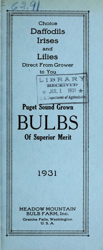 Choice daffodils, irises and lilies direct from grower to you