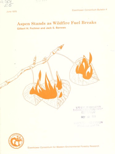 Aspen stands as wildfire fuel breaks