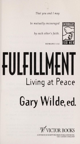 Fulfillment : living at peace