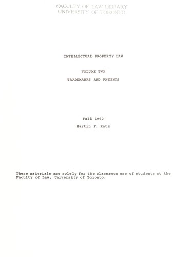 Intellectual property law