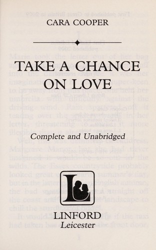 Take a chance on love