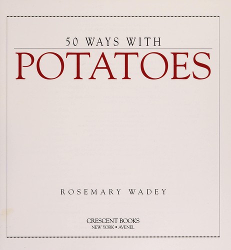 50 Ways with Potatoes