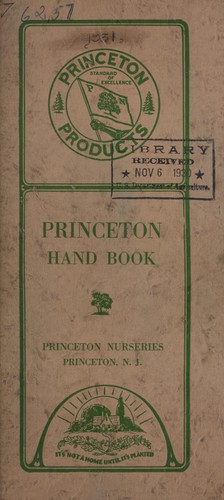 Princeton handbook [price list]