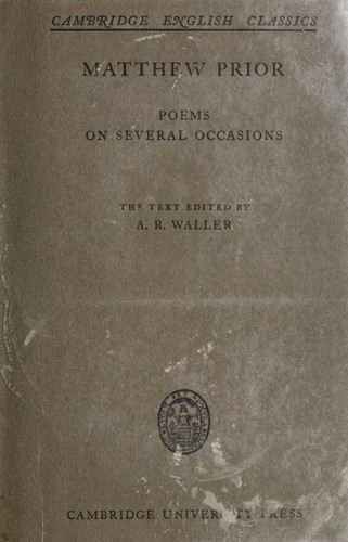 Poems on several occasions