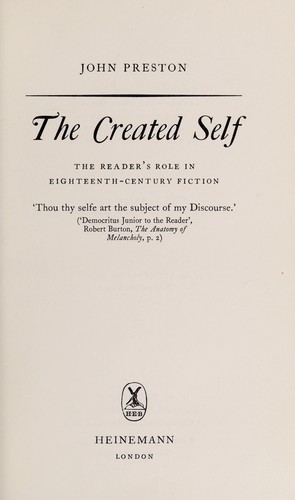 The created self