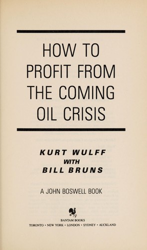 How to profit from the coming oil crisis
