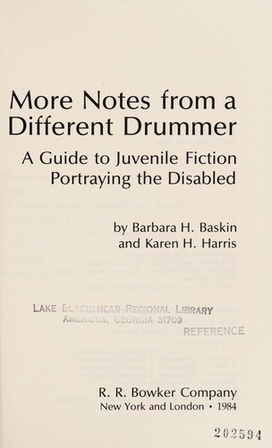 More notes from a different drummer