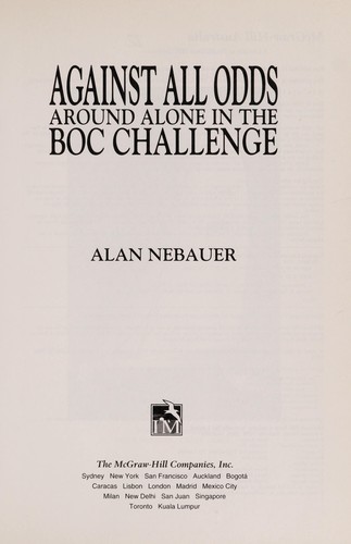 Against all odds : around alone in the BOC Challenge