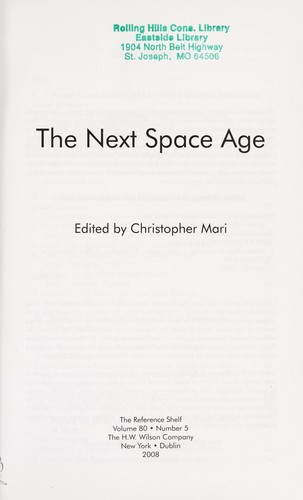 The next space age