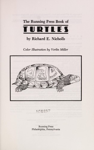 Running Press Book of Turtles.