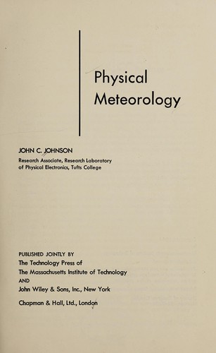Physical meteorology.