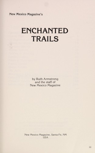New Mexico magazine's enchanted trails