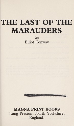 The Last of the Marauders