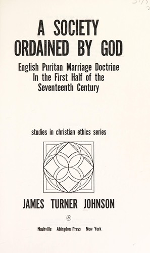 A society ordained by God