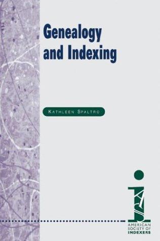 Genealogy and Indexing