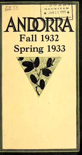 Andorra, fall 1932, spring 1933