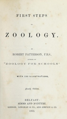 First steps to zoology