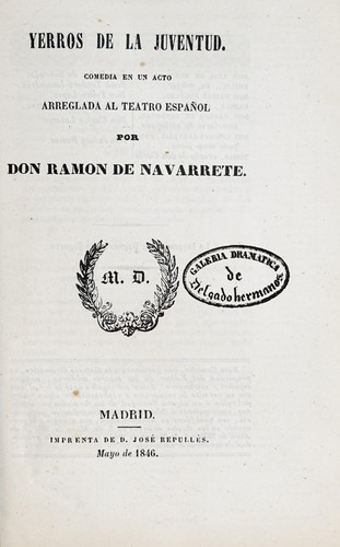 Yerros de la juventud