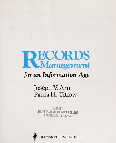 Records management for an information age