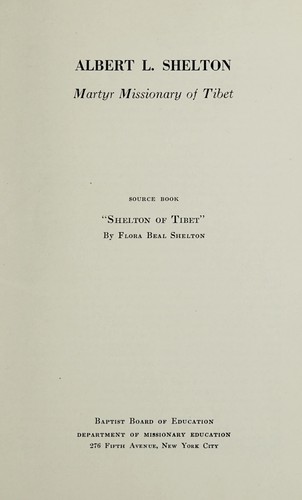 Albert L. Shelton