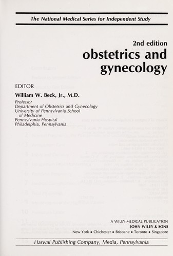 Obstetrics and gynecology