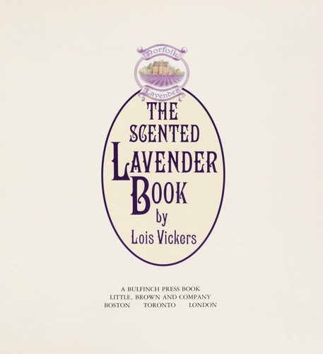 The scented lavender book