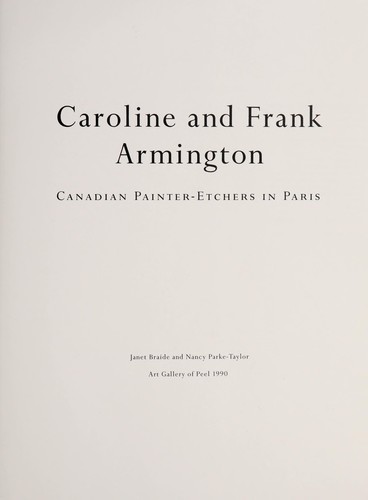 Caroline and Frank Armington