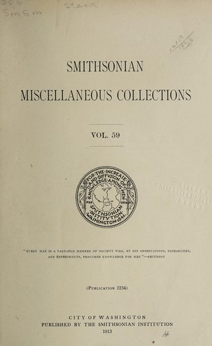 Smithsonian Miscellaneous Collections
