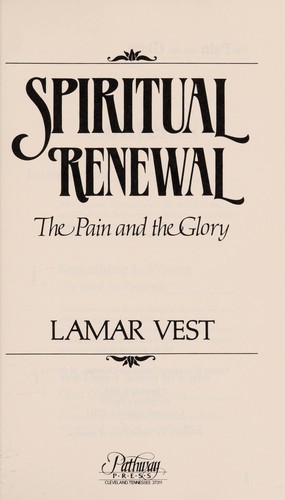 Spiritual renewal